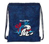 Safta El Niño Paradise Sport-Rucksack, Kordelzug, Rucksack, ideal für Kinder verschiedener Altersgruppen, bequem und vielseitig, Qualität und Widerstandsfähigkeit, 35 x 45 cm, Marineblau, marineblau,