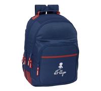 safta EL Pulpo Schulrucksack für Kinder, ideal für Kinder verschiedener Altersgruppen, bequem und vielseitig, Qualität und Widerstandsfähigkeit, 32 x 15 x 42 cm, marineblau, M, Casual