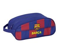 Safta F.C. Barcelona 1st Team 25/26 Schuhtasche, oval, multifunktional, Schuhbeutel, Sport, Extrasschulisch, Fußball, bequem und vielseitig, 34 x 18 x 15 cm, Blau/Granat, M, Blau/Granat, M, Lässig