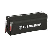 F. C. Barcelona Federmäppchen, klein, für Kinder, ideal für Kinder im Schulalter, bequem und vielseitig, Qualität und Widerstandsfähigkeit, 22 x 6 x 8,5 cm