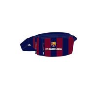 Safta F.C. Barcelona Gürteltasche mit Außentasche, ideal für Jugendliche und Kinder verschiedener Altersgruppen, bequem und vielseitig, Qualität und Widerstandsfähigkeit, 23 x 9 x 12 cm,