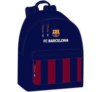 Safta F.C. Barcelona - Jugendrucksack für Laptop 35,6 cm (14,1 Zoll), ideal für Jugendliche verschiedener Altersgruppen, bequem und vielseitig, Qualität und Widerstandsfähigkeit, 31 x 16 x 41 cm,