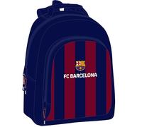 Safta F.C. Barcelona Rucksack, anpassbar an Kinderwagen, Rucksack, ideal für Kinder verschiedener Altersgruppen, bequem und vielseitig, Qualität und Widerstandsfähigkeit, 32 x 15 x 42 cm,