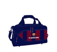 Safta F.C. Barcelona - Sporttasche, Rucksack, ideal für Kinder verschiedener Altersgruppen, bequem und vielseitig, Qualität und Widerstandsfähigkeit, 50 x 25 x 25 cm, Marineblau/Granatrot,