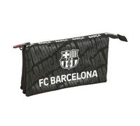 safta F. C. Barcelona Federmäppchen für Kinder, ideal für Kinder im Schulalter, bequem und vielseitig, Qualität und Widerstandsfähigkeit, 22 x 3 x 12 cm