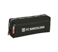 F. C. Barcelona Federmäppchen, klein, für Kinder, ideal für Kinder im Schulalter, bequem und vielseitig, Qualität und Widerstandsfähigkeit, 22 x 6 x 8,5 cm