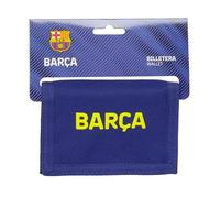 safta FC Barcelona 1. Team 25/26 - Geldbörse mit Kopfteil, Brieftasche, Geldbörse, bequem und vielseitig, Qualität und Widerstandsfähigkeit, 12,5 x 9,5 cm, blau/Granate, M, Casual