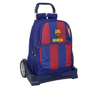 safta FC Barcelona 1. Team 25/26 Schulrucksack, ergonomischer Rücken, mit Trolley Evolution, ideal für Kinder verschiedener Altersgruppen, bequem und vielseitig, Qualität und Widerstandsfähigkeit, 32