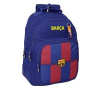 safta FC Barcelona 1. Team 25/26 Schulrucksack für Kinder, ideal für Kinder verschiedener Altersgruppen, bequem und vielseitig, Qualität und Widerstandsfähigkeit, 32 x 15 x 42 cm, blau/granate, M