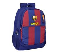 safta FC Barcelona 1. Team 25/26 Schulrucksack für Kinder, ideal für Kinder verschiedener Altersgruppen, bequem und vielseitig, Qualität und Widerstandsfähigkeit, 32 x 16 x 44 cm, blau/granate, M