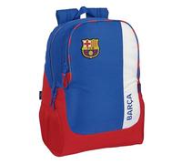 Safta FC Barcelona 2. Team Schulrucksack, ideal für Kinder unterschiedlichen Alters, bequem und vielseitig, Qualität und Widerstandsfähigkeit, 32 x 16 x 44 cm, Blau und Kastanienbraun, blau/granate,