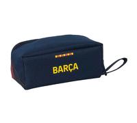 FC Barcelona 1. Team 26/27, großes Federmäppchen, quadratisch, für Kinder, ideal für Kinder im Schulalter, bequem und vielseitig, Qualität und Widerstandsfähigkeit, 22 x 10 x 10 cm