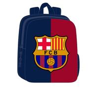 Safta FC Barcelona 3D Kindergartenrucksack 3D, anpassbar an den Wagen, einfache Reinigung, ideal für Kinder verschiedener Altersgruppen, bequem und vielseitig, Qualität und Widerstandsfähigkeit, 22 x