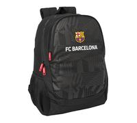 Safta FC Barcelona Black Schulrucksack für Kinder, ideal für Kinder verschiedener Altersgruppen, bequem und vielseitig, Qualität und Widerstandsfähigkeit, 32 x 16 x 44 cm, Schwarz, Schwarz, Estándar,