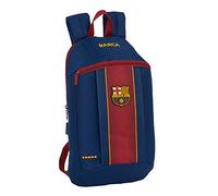 Safta FC Barcelona Mini-Rucksack für den täglichen Gebrauch 20/21, 220 x 100 x 390 mm, Marineblau/Granatrot, M