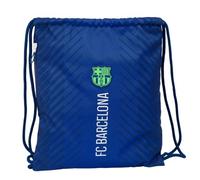 Safta FC Barcelona NAVY BLUE Sport-Rucksack, Kordelzug, Rucksack, ideal für Kinder verschiedener Altersgruppen, bequem und vielseitig, Qualität und Widerstandsfähigkeit, 35 x 45 cm, marineblau, M,