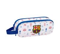 FC Barcelona Vorschulmäppchen für Kinder, ideal für Kinder im Schulalter, bequem und vielseitig, Qualität und Widerstandsfähigkeit, 21 x 6 x 8 cm