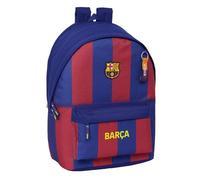 Safta FC Barcelona Rucksack, Unisex, verstellbare Griffe, leicht und bequem, ideal für Schule und Alltag, Barça-Rucksack, Unisex, Kinder, Laptop mit doppeltem USB, Einheitsgröße