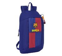 Safta FC Barcelona Rucksack, Unisex, verstellbare Griffe, leicht und bequem, ideal für Schule und Alltag, Barça-Rucksack, Unisex, Kinder, Mini-Vertical, Einheitsgröße