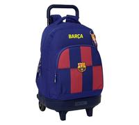SAFTA FC Barcelona Rucksack, Unisex, verstellbare Griffe, leicht und bequem, ideal für Schule und Alltag, Barça-Rucksack, Unisex, Kinder, Maxi-Rollen Compact, Einheitsgröße