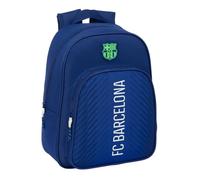 Safta FC Barcelona - Schulrucksack für Kinder, ideal für Kinder verschiedener Altersgruppen, bequem und vielseitig, Qualität und Widerstandsfähigkeit, 27 x 10 x 33 cm, marineblau, M, Casual