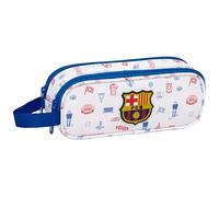 safta FC Barcelona Vorschulmäppchen für Kinder, ideal für Kinder im Schulalter, bequem und vielseitig, Qualität und Widerstandsfähigkeit, 21 x 6 x 8 cm