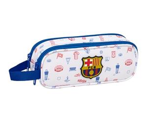 safta FC Barcelona Vorschulmäppchen für Kinder, ideal für Kinder im Schulalter, bequem und vielseitig, Qualität und Widerstandsfähigkeit, 21 x 6 x 8 cm