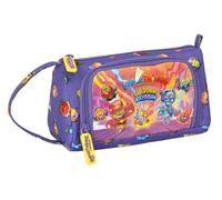 Safta - Federmäppchen mit aufklappbarem Tasche Lleno Superthings Guardians of Kazoom 20 x 11 x 8,5 cm, mehrfarbig (412270907)