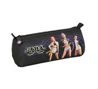 safta Federtasche K-Pop Demon Hunters Sound, 1 Fach, Zipperanhänger | Maße 21 x 7 x 8 cm, 50 g, rechteckige Form, für Bleistifte und Textmarker, für Grundschule, offizielle Lizenz
