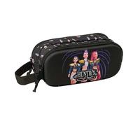 safta Federtasche K-Pop Demon Hunters Sound 3D, 2 Fächer, Relief-Front | Maße 21 x 6 x 8 cm, 110 g, jugendliche Optik der Kollektion, für weiterführende Schule und Bibliothek, offizielle Lizenz