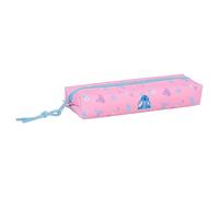 safta Federtasche Stitch Bright, 1 Fach, mit Gummiband | Maße 22 x 7 x 4 cm, 40 g, langgestreckte rechteckige Bauweise, für die weiterführende Schule, Disney-Lizenz