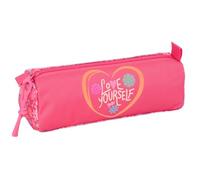 safta Feeling Federmäppchen mit Reißverschluss und Fach, für Kinder, ideal für Kinder im Schulalter, bequem und vielseitig, Qualität und Widerstandsfähigkeit, 21 x 7 x 8 cm, bunt, M, Casual