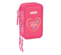 safta Feeling Schulmäppchen mit 37 Utensilien, Kindermäppchen, ideal für Kinder von 5 bis 14 Jahren, bequem und vielseitig, Qualität und Widerstandsfähigkeit, 12,5 x 5,5 x 19,5 cm, bunt, M, Casual