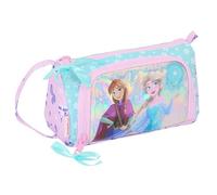 Safta Frozen Cool Days Federmäppchen mit ausklappbarer Tasche, gefüllt für Kinder, ideal für Kinder im Schulalter, bequem und vielseitig, 20 x 8,5 x 11 cm, Violett/Himmelblau, Violett/Himmelblau,