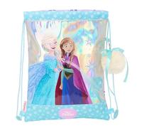 Safta Frozen Cool Days Rucksack, flach, für Kinder, ideal für Kinder verschiedener Altersgruppen, bequem und vielseitig, Qualität und Widerstandsfähigkeit, 26 x 34 cm, Violett/Himmelblau,