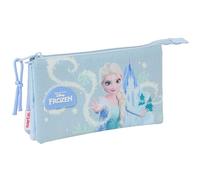 Safta Federmäppchen Frozen – bequem, vielseitig & robust für Kinder im Schulalter – 22 x 3 x 12 cm