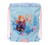 safta Frozen Ice Magic Rucksack, flach, für Kinder, ideal für Kinder verschiedener Altersgruppen, bequem und vielseitig, Qualität und Widerstandsfähigkeit, 26 x 34 cm, hellblau, M, Casual