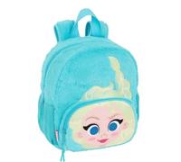 Safta Frozen Kindergartenrucksack, anpassbar an den Wagen, einfache Reinigung, ideal für Kinder verschiedener Altersgruppen, bequem und vielseitig, Qualität und Widerstandsfähigkeit, 22 x 10 x 27 cm,