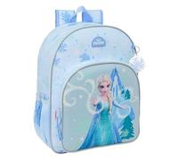 Frozen Schulrucksack für Kinder, Kinderrucksack, anpassbar an Kinderwagen, ideal für Kinder im Schulalter, bequem und vielseitig, Qualität und Widerstandsfähigkeit, 33 x 14 x 42 cm