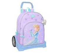 Safta FROZEN SPIRIT Schulrucksack 180, ergonomischer Rücken, mit Trolley Evolution, ideal für Kinder verschiedener Altersgruppen, bequem und vielseitig, Qualität und Widerstandsfähigkeit, 33 x 14 x 42