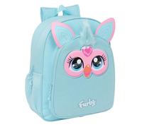 safta FURBY Schulrucksack für Kinder, anpassbar an Kinderwagen, ideal für Kinder im Schulalter, bequem und vielseitig, Qualität und Widerstandsfähigkeit, 32 x 12 x 38 cm, himmelblau, M, Casual