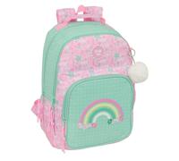 Safta Glowlab Amazing 20l 27x33x10 Cm 612517773 Backpack Grün,Rosa Kinder