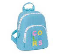 Safta M846 KAPPA Mini-Rucksack für den täglichen Gebrauch, ideal für Kinder unterschiedlichen Alters, bequem und vielseitig, Qualität und Widerstandsfähigkeit, 25 x 13 x 30 cm, Grau Unisex Kinder,