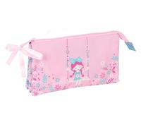 safta GLOWLAB Kids Swing - Dreifach-Federmäppchen für Kinder, ideal für Kinder im Schulalter, bequem und vielseitig, Qualität und Widerstandsfähigkeit, 22 x 3 x 12 cm, bunt, M, Casual