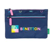 Safta Great With 2 Zippers Benetton Pencil Case Mehrfarbig Mann (Herstellerartikelnummer: 812450033)