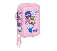 Safta Triple Hello Kitty & Friends Mäppchen 37 Einheiten One Size Multicolor