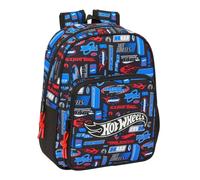 Safta Schulrucksack HOT WHEELS für Kinder – bequem, robust, 27 x 10 x 33 cm, bunt, M, Casual