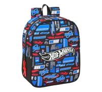 Safta Kinderrucksack HOT WHEELS – anpassbar an den Kinderwagen, bequem, 22 x 10 x 27 cm, bunt, M