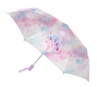 Safta K-Pop Demon Hunters Artist Automatischer Regenschirm, 58 cm, 23 Zoll und 102 cm Durchmesser, 8 Paneele, Metallstange und Rippen aus Stahl 8 mm, gummierter Griff, Polyester