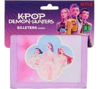 safta K-POP Demon Hunters - ARTIST - Brieftasche mit Kopfteil, Brieftasche, Geldbörse, bequem und vielseitig, robust, 12,5 x 9,5 cm